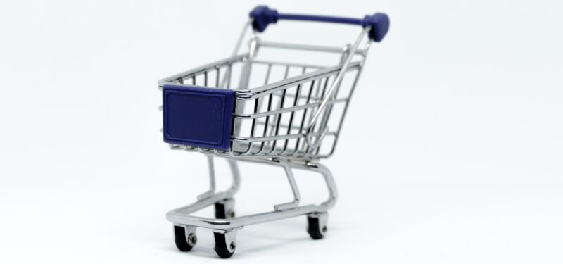 browse abandoment program - empty trolly